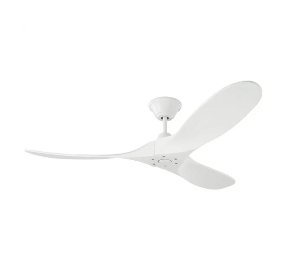 Ventilateur de plafond réversible silencieux en bois avec lumière et télécommande – Exquio