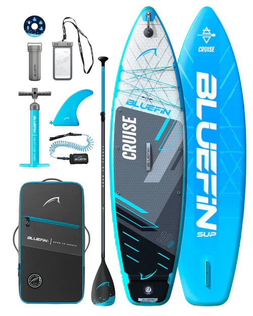 Bluefin Cruise Allrounder 10’8″ – Paddle Gonflable avec Accessoires Complets