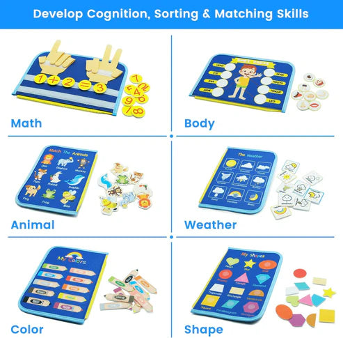 Kit Sensoriel Montessori – Développe l’autonomie et les compétences sensorielles dès le plus jeune âge