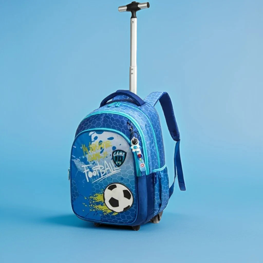 Cartable à roulettes garçon – MinotLand